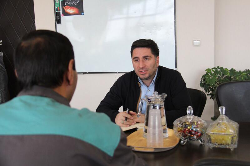 دیدار خصوصی مدیرعامل شرکت انبارهای عمومی و خدمات گمرکی ایران با کارکنان شرکت غرب