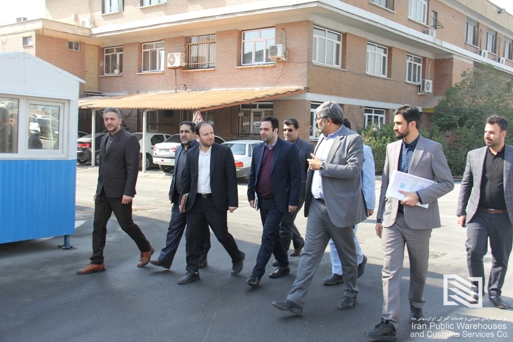 بازدید برخی از مدیران ارشد سازمان بازرسی کل کشور از شرکت انبارهای عمومی غرب