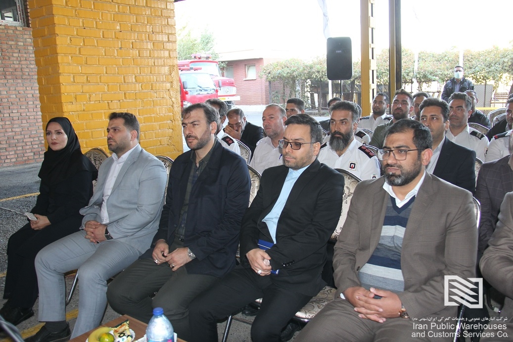 مرکز آموزش آتش نشانی شرکت‌ انبارهای عمومی و خدمات گمرکی ایران افتتاح شد