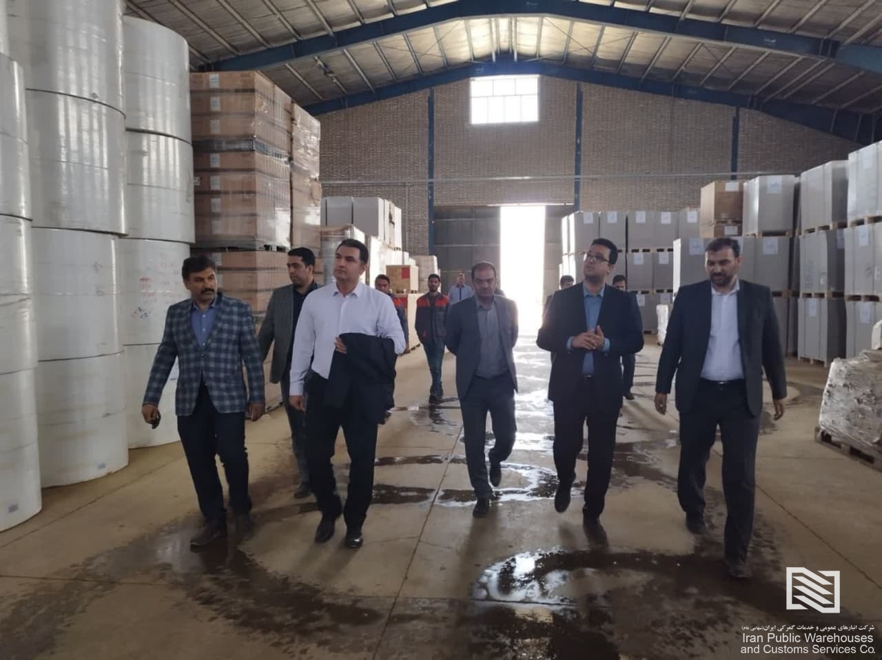 بازدید معاونین ستاد مرکزی از شعبه زنجان شرکت انبارهای عمومی و خدمات گمرکی غرب