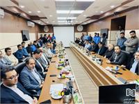 بازدید مدیرعامل شرکت انبارهای عمومی و خدمات گمرکی ایران و هیات همراه از شرکت انبارهای عمومی بندر لنگه 7