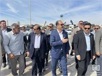 بازدید مدیرعامل شرکت انبارهای عمومی و خدمات گمرکی ایران و هیات همراه از شرکت انبارهای عمومی بندر لنگه 10