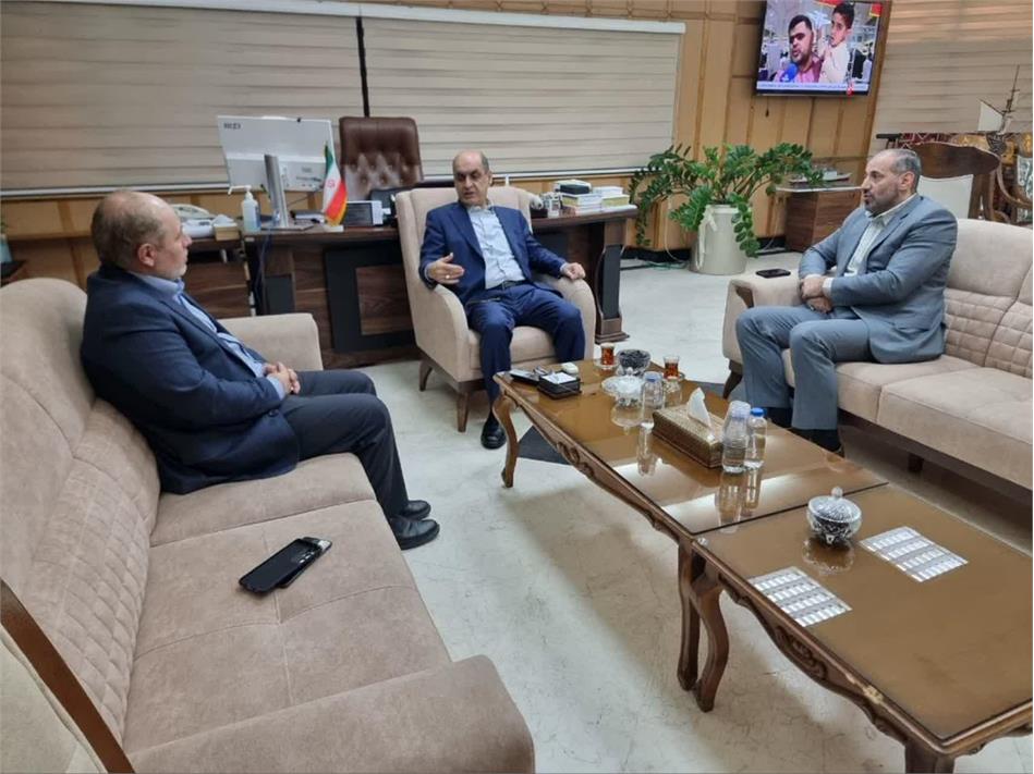 دیدار سرپرست شرکت انبارهای عمومی آستارا با استاندار گیلان