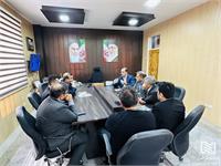 بازدید مدیرعامل شرکت انبارهای عمومی و خدمات گمرکی ایران و هیات همراه از شرکت انبارهای عمومی بندر لنگه 9