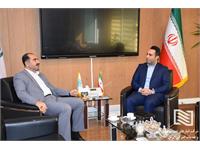 نشست مدیرعامل شرکت انبارهای عمومی و خدمات گمرکی ایران  با عضو هیأت مدیره و معاون اقتصادی هلدینگ آتیه صبا 3