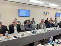 حضور مدیر عامل و نایب رئیس هیات مدیره شرکت انبارهای عمومی ایران در جلسه شورای گفتگو دولت با بخش خصوصی در استان خراسان رضوی 10