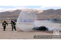 رزمایش سراسری ارتقای توان عملیاتی، تجلی آمادگی و تداوم هوشیاری آتش نشانان شرکت انبارهای عمومی و خدمات گمرکی ایران 26