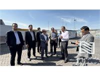 بازدید میدانی مدیران ارشد شرکت انبارهای عمومی و خدمات گمرکی ایران از اراضی بندر شهید رجایی در استان هرمزگان 6
